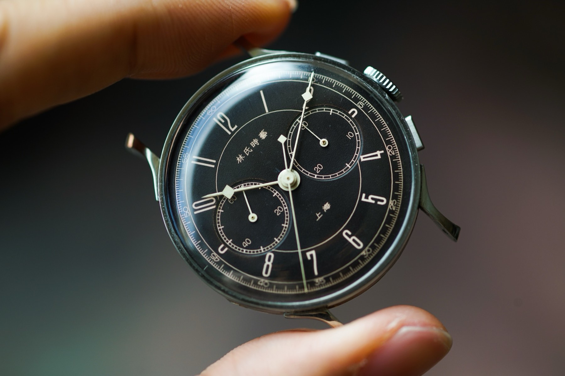 The Chronograph photographed as the project's frontpage spotlight image
