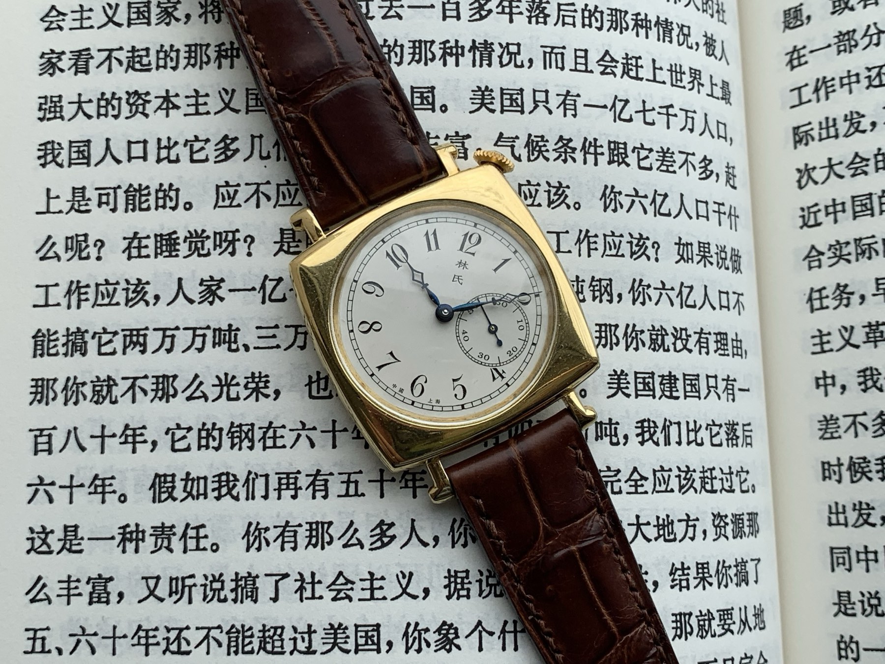 Tilted Watch finished watch detail photograph, photograph 27