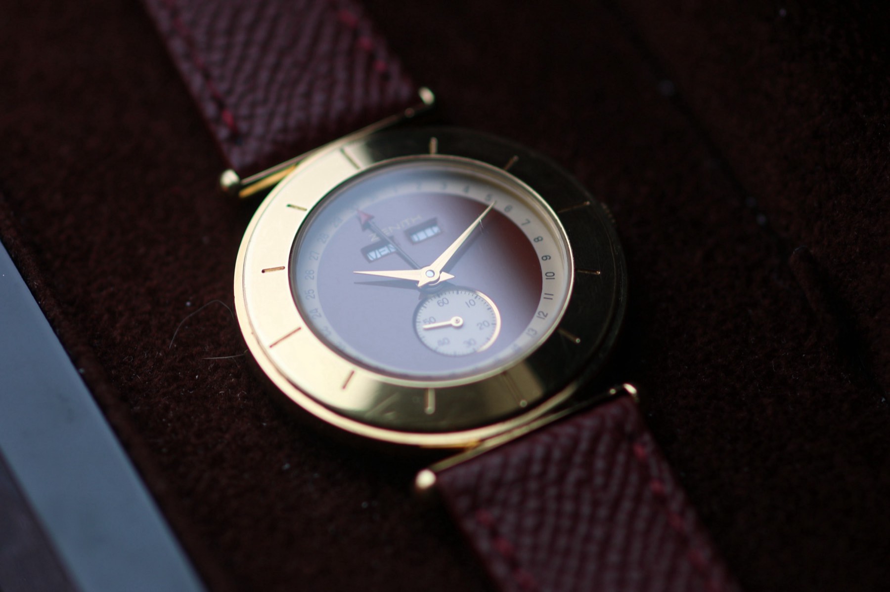 Zenith calendar watch, collection photograph 4