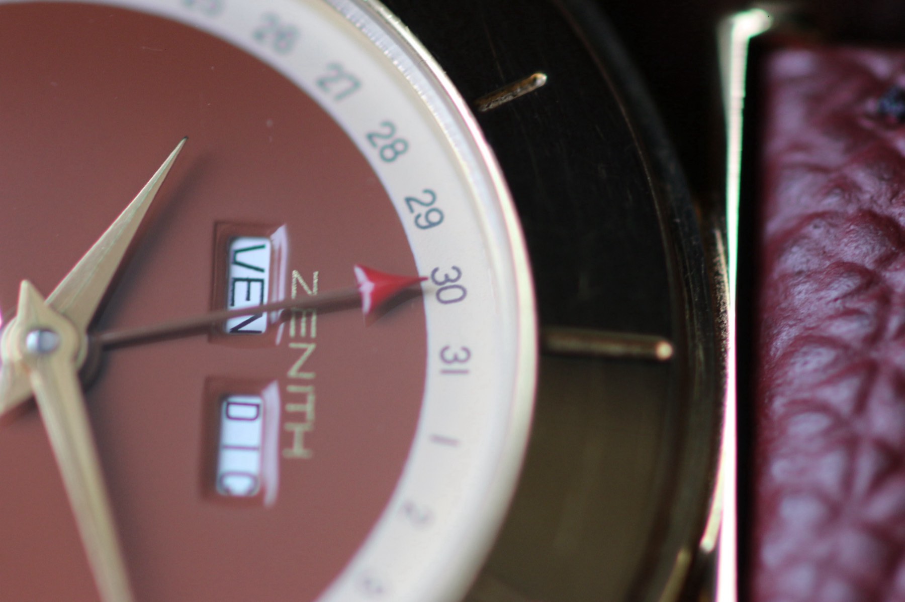 Zenith calendar watch, collection photograph 7